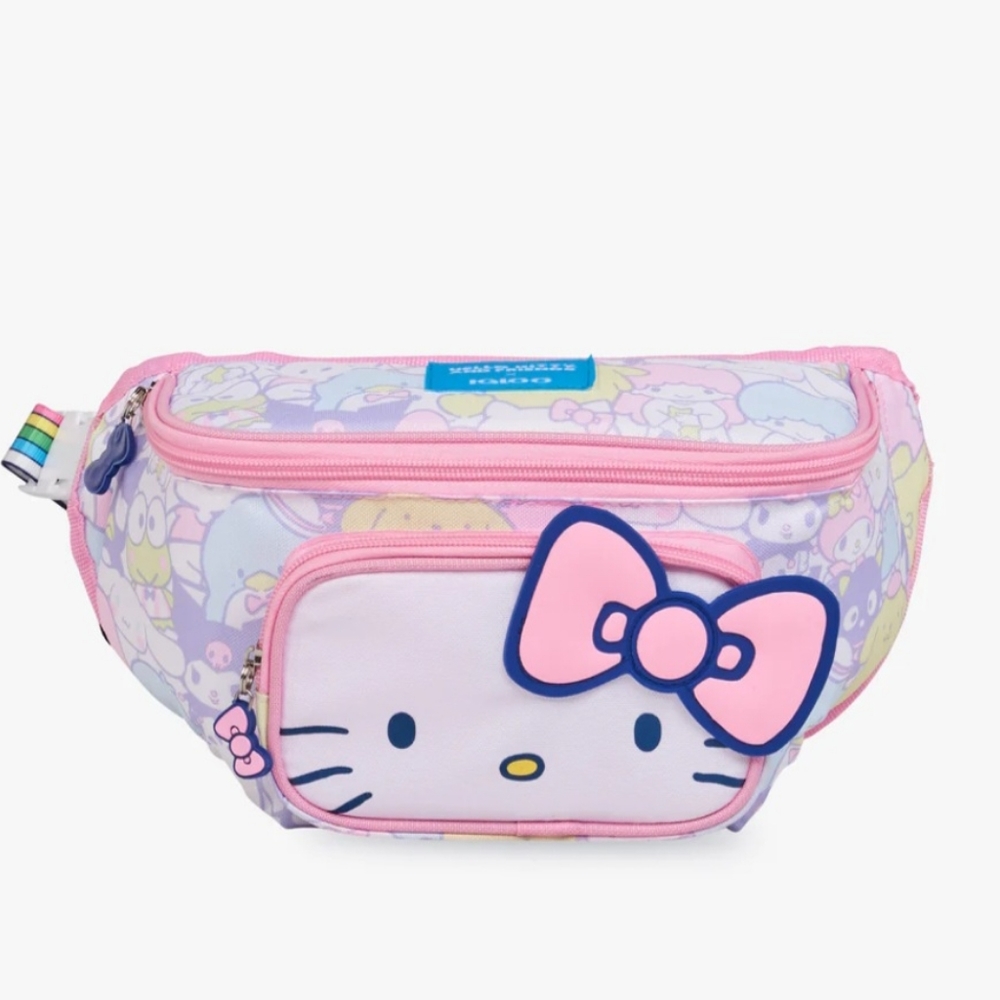 Hello Kitty Pink and White Fanny Pack